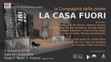  Compagnia delle poete - La casa fuori - Centro Studi Magma, Centro Studi Magma, Piazza T.Tasso 7, Firenze, 7 marzo 2020 